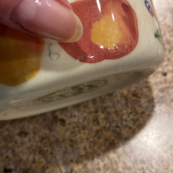 Longaberger Fruit Medley Pottery Ramekin Retired - Picture 15 of 16